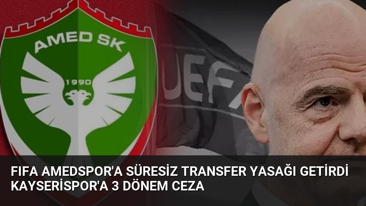 FIFA Amedspor’a Süresiz Transfer Yasağı Getirdi Kayserispor’a 3 Dönem Ceza