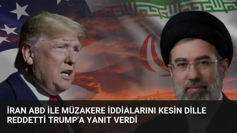 İran ABD ile Müzakere İddialarını Kesin Dille Reddetti Trump’a Yanıt Verdi
