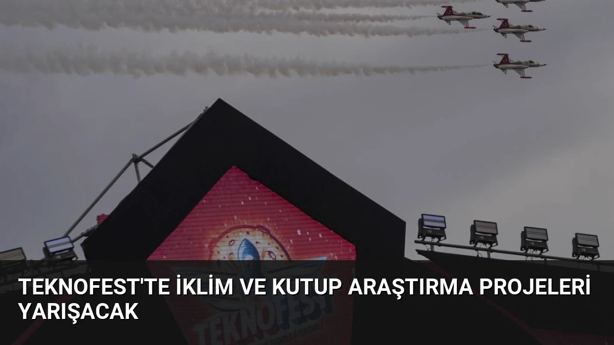 Teknofest’te İklim ve Kutup Araştırma Projeleri Yarışacak