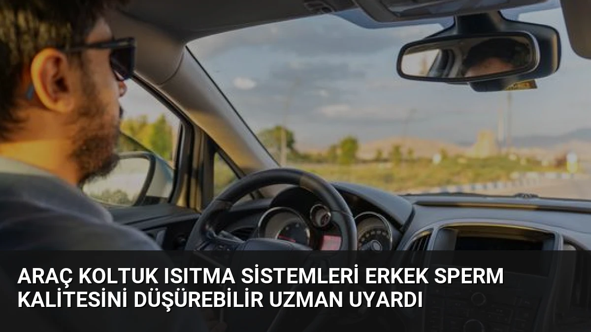 Araç Koltuk Isıtma Sistemleri Erkek Sperm Kalitesini Düşürebilir Uzman Uyardı