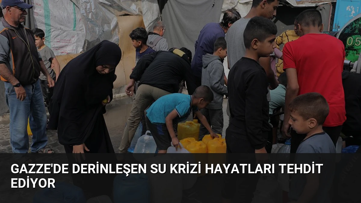 Gazze’de Derinleşen Su Krizi Hayatları Tehdit Ediyor