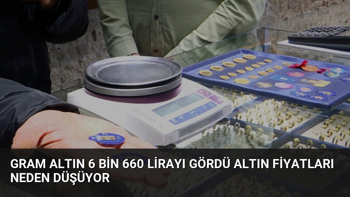 Gram Altın 6 Bin 660 Lirayı Gördü Altın Fiyatları Neden Düşüyor
