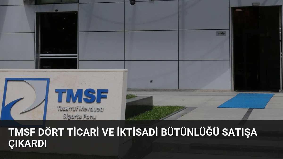 TMSF Dört Ticari ve İktisadi Bütünlüğü Satışa Çıkardı