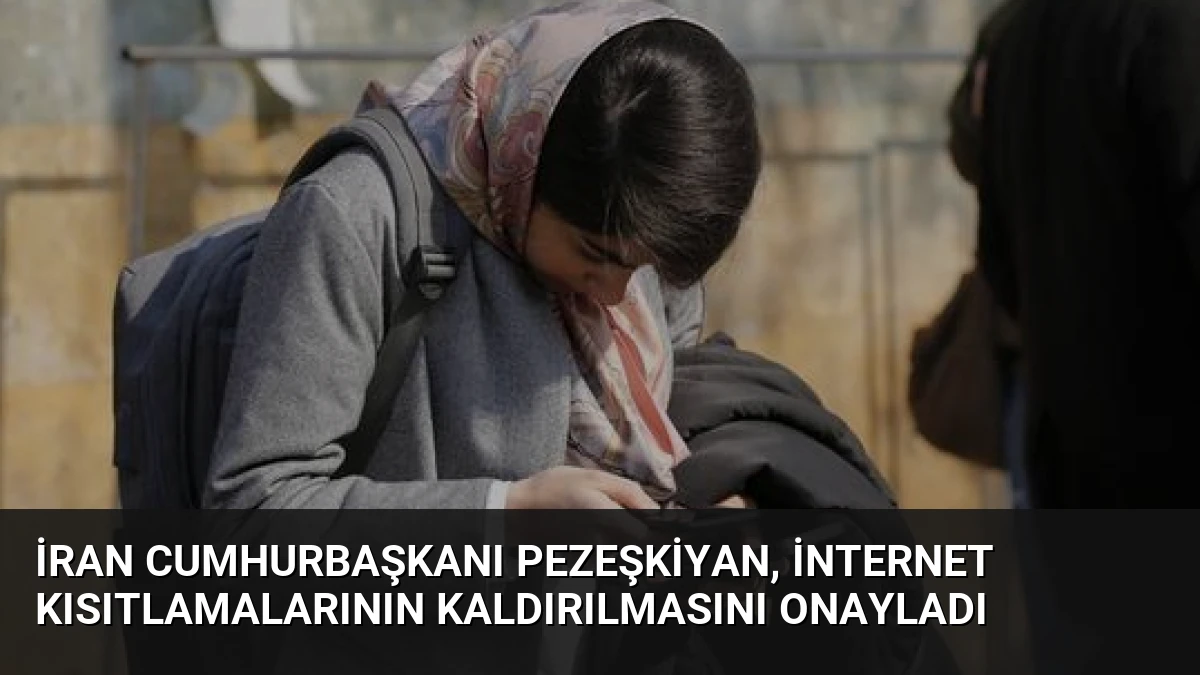 İran Cumhurbaşkanı Pezeşkiyan, İnternet Kısıtlamalarının Kaldırılmasını Onayladı