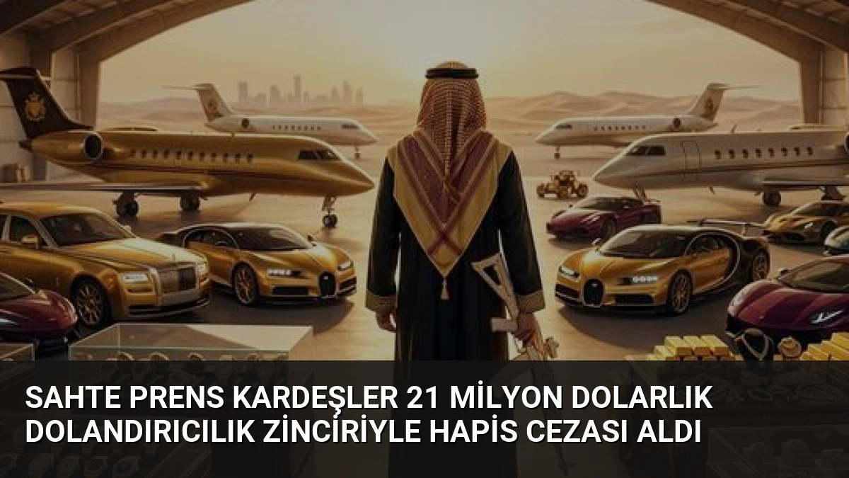 Sahte Prens Kardeşler 21 Milyon Dolarlık Dolandırıcılık Zinciriyle Hapis Cezası Aldı