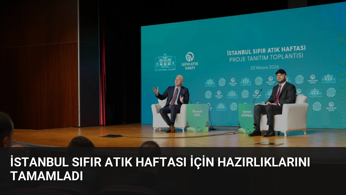 İstanbul Sıfır Atık Haftası İçin Hazırlıklarını Tamamladı