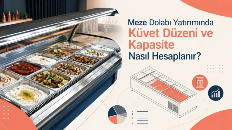 Meze Dolabı Yatırımında Küvet Düzeni ve Kapasite Nasıl Hesaplanır