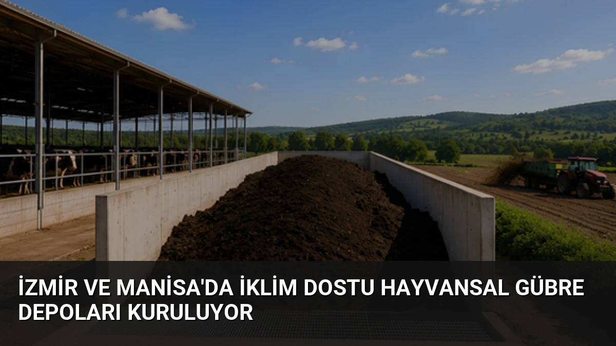 İzmir ve Manisa’da İklim Dostu Hayvansal Gübre Depoları Kuruluyor