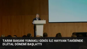 Tarım Bakanı Yumaklı GEKİS ile Hayvan Takibinde Dijital Dönemi Başlattı
