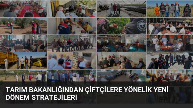Tarım Bakanlığından Çiftçilere Yönelik Yeni Dönem Stratejileri