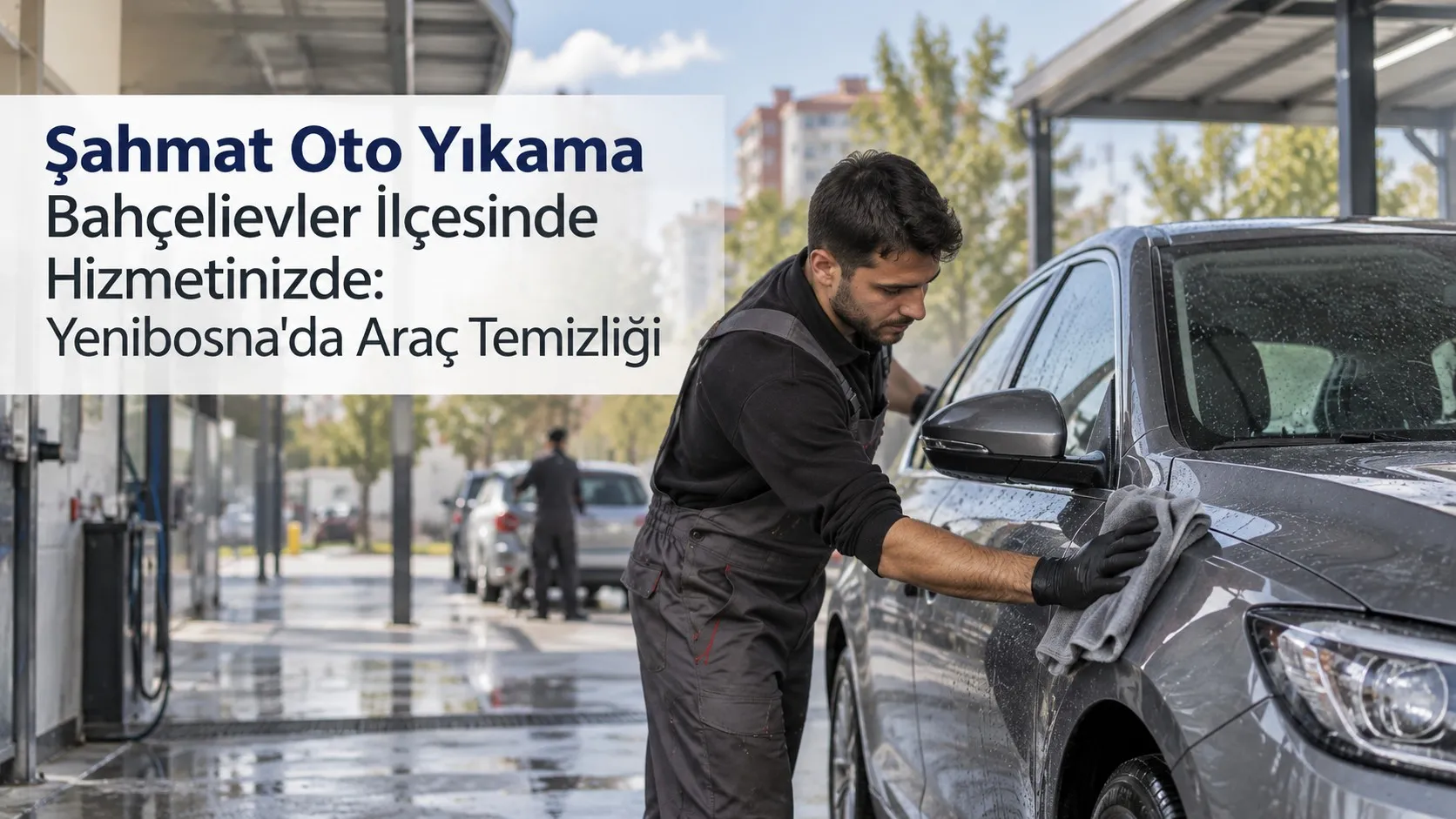 Şahmat Oto Yıkama Bahçelievler İlçesinde Hizmetinizde: Yenibosna’da Araç Temizliği