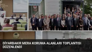 Diyarbakır Mera Koruma Alanları Toplantısı Düzenlendi