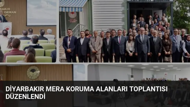 Diyarbakır Mera Koruma Alanları Toplantısı Düzenlendi
